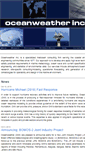 Mobile Screenshot of oceanweather.com